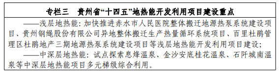 地大熱能：貴州新能源發(fā)展“十四五”規(guī)劃地?zé)嵬顿Y超100億！
